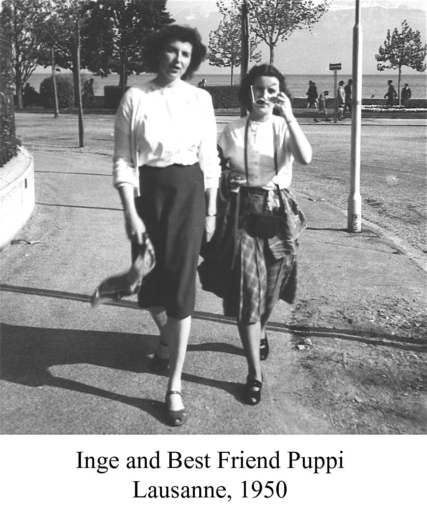Inge&BestFriendPuppiLausanne1950