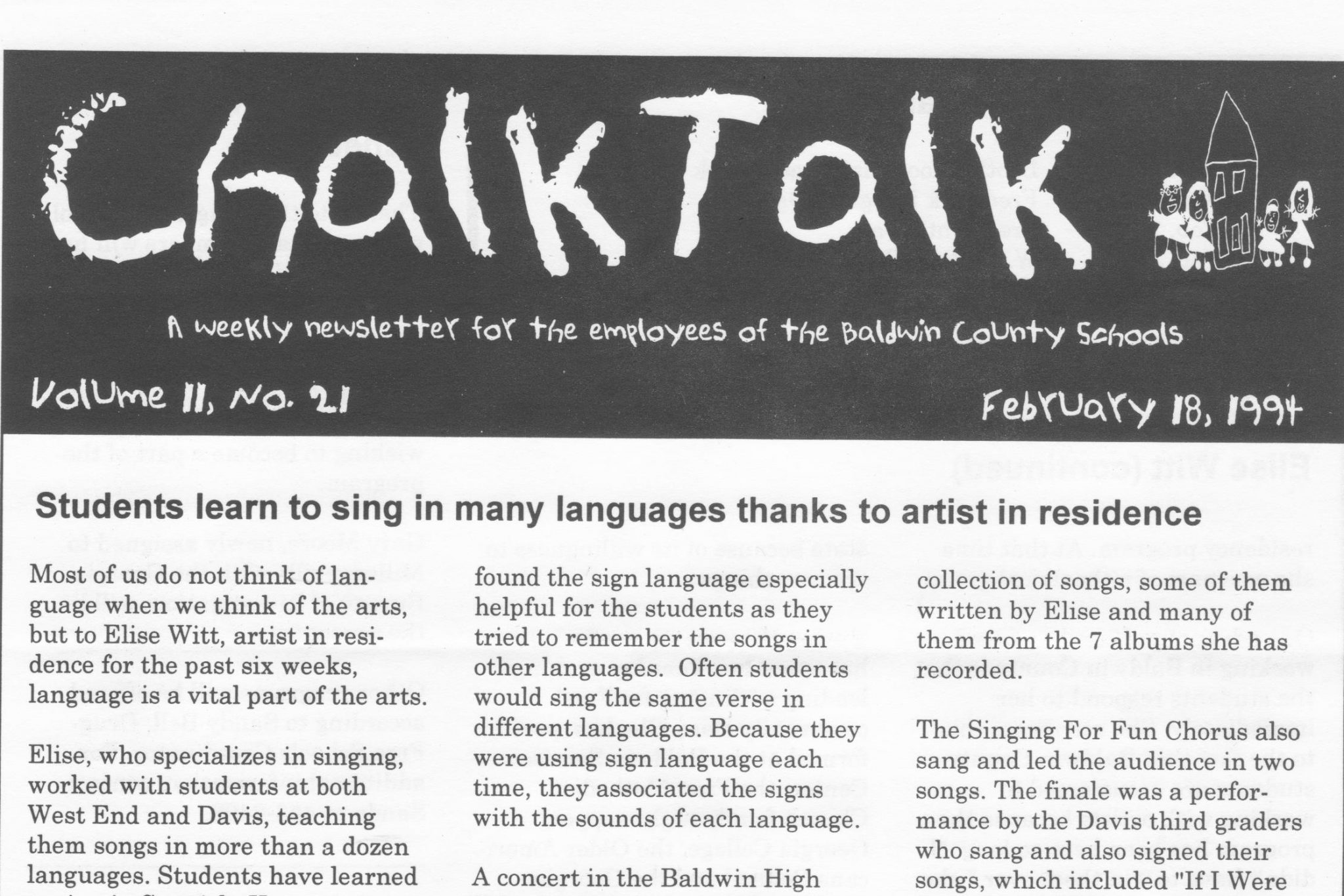Chalk Talk | Sing in Many Languages