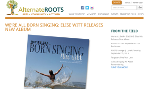 Alternate ROOTS with Elise Witt
