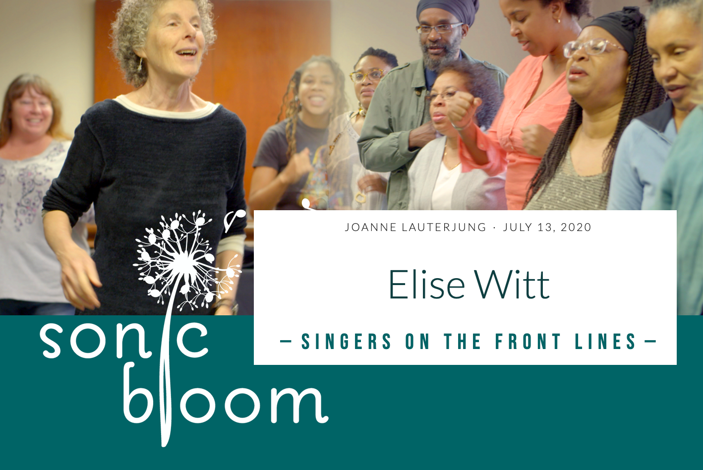 SonicBloom interviews Elise Witt for Singers on the Front Lines