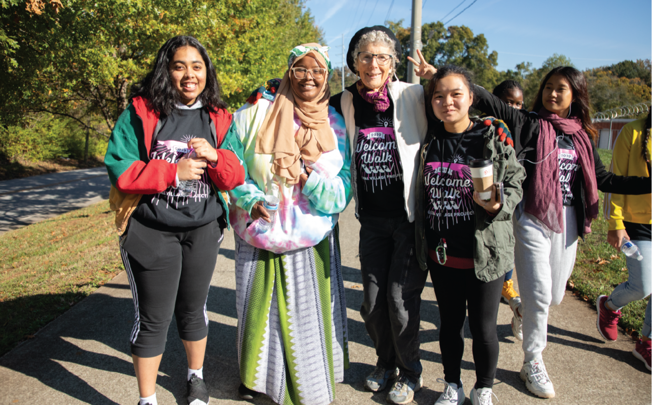 Welcome Walk w:Nasteho, Aeley, Mu Doe, 2019