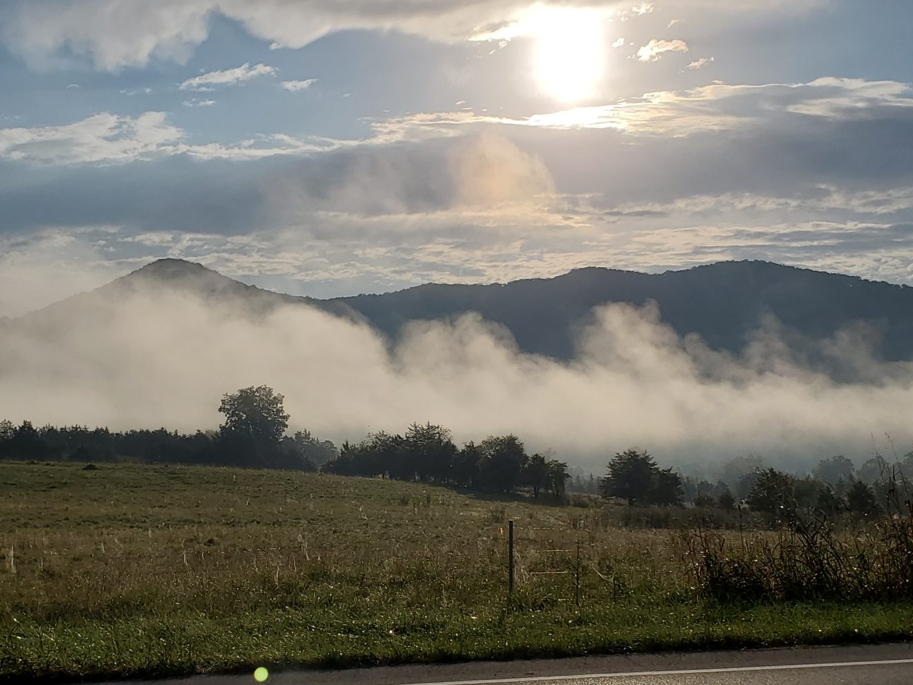 Blacksburg morning (photo by Carol Burch Brown)